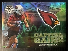 2024 Panini Mosaic Capital Gains Mosaic Marvin Harrison Jr. #22 card