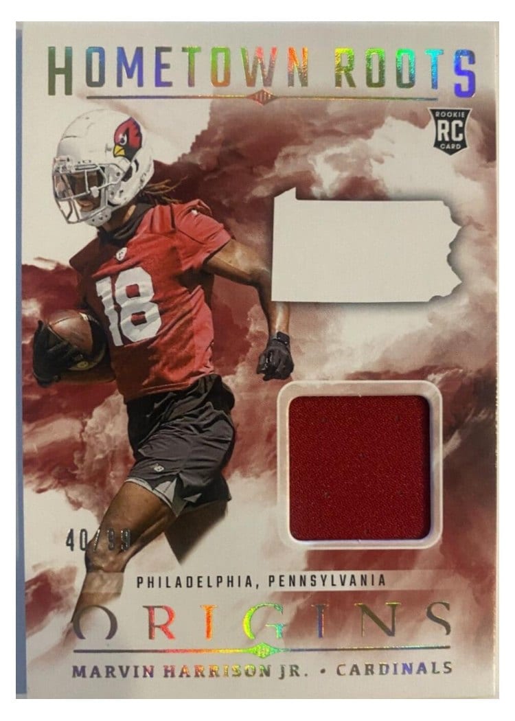 2024 Panini Origins Hometown Roots Relics Marvin Harrison Jr. #HRO-MHA card