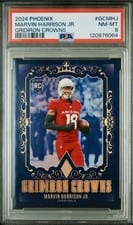 2024 Panini Phoenix Gridiron Crowns Marvin Harrison Jr. #GC-MHJ card