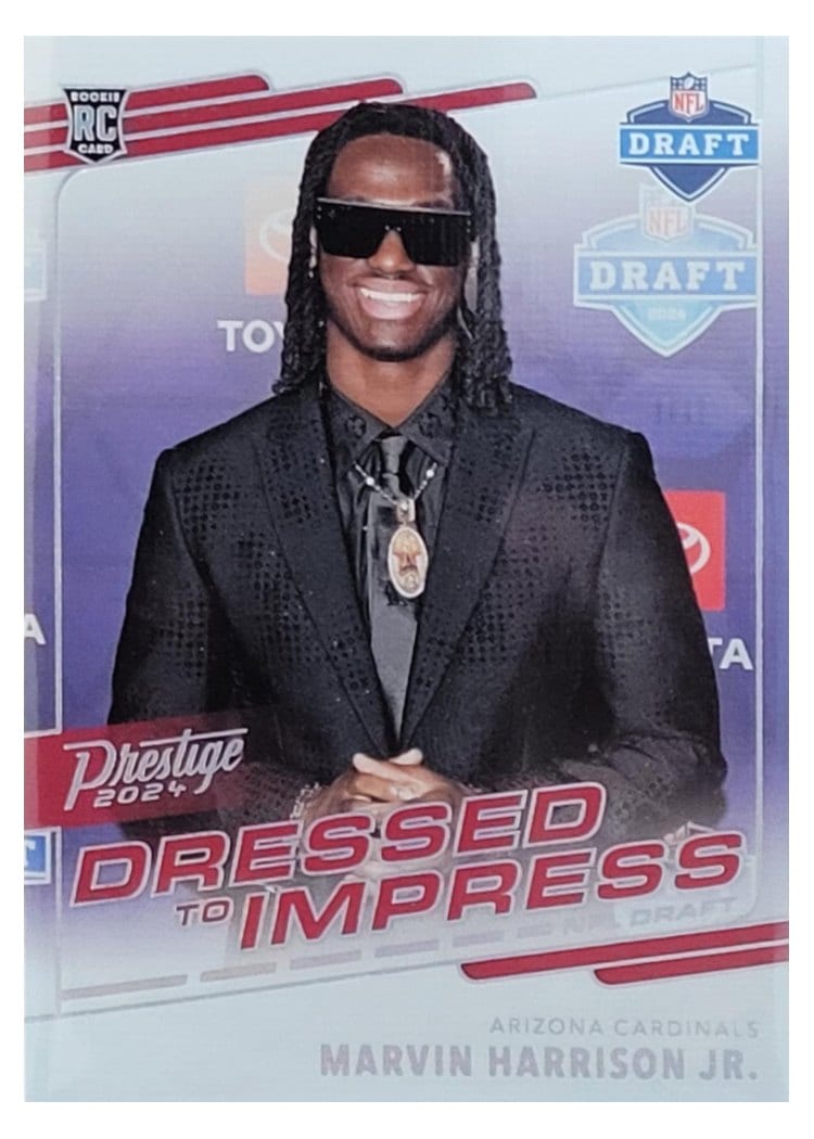 2024 Panini Prestige Dress to Impress NFL Draft Marvin Harrison Jr. #DTI-MHJ card
