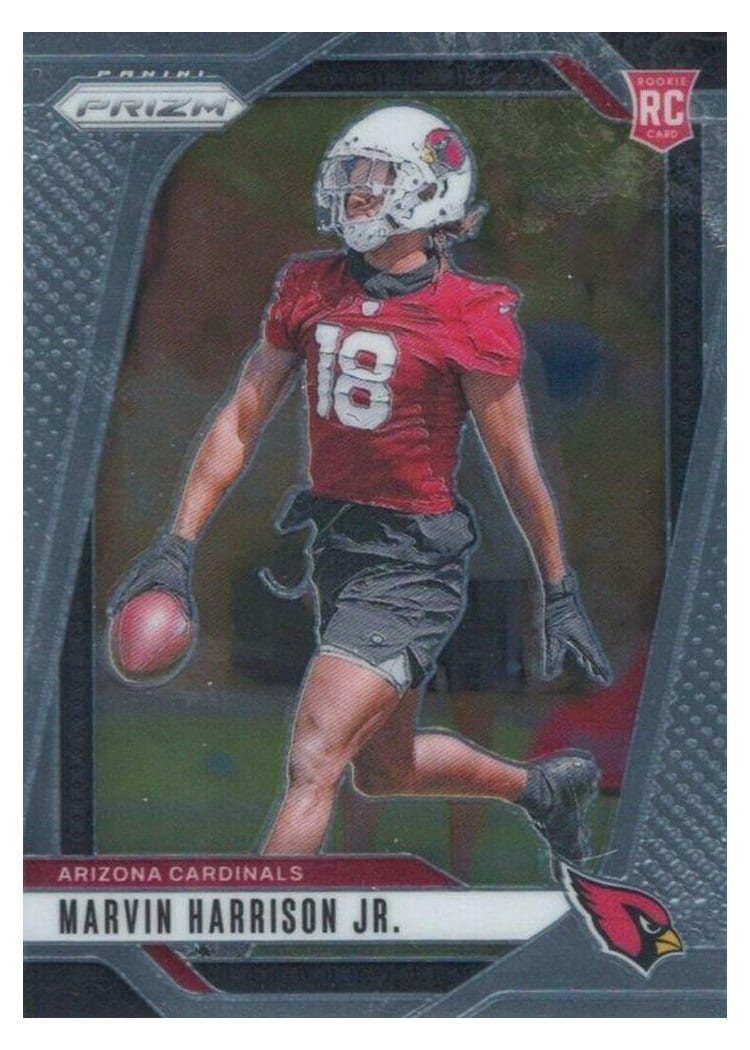 2024 Panini Prizm Base Set Marvin Harrison Jr. #375 card