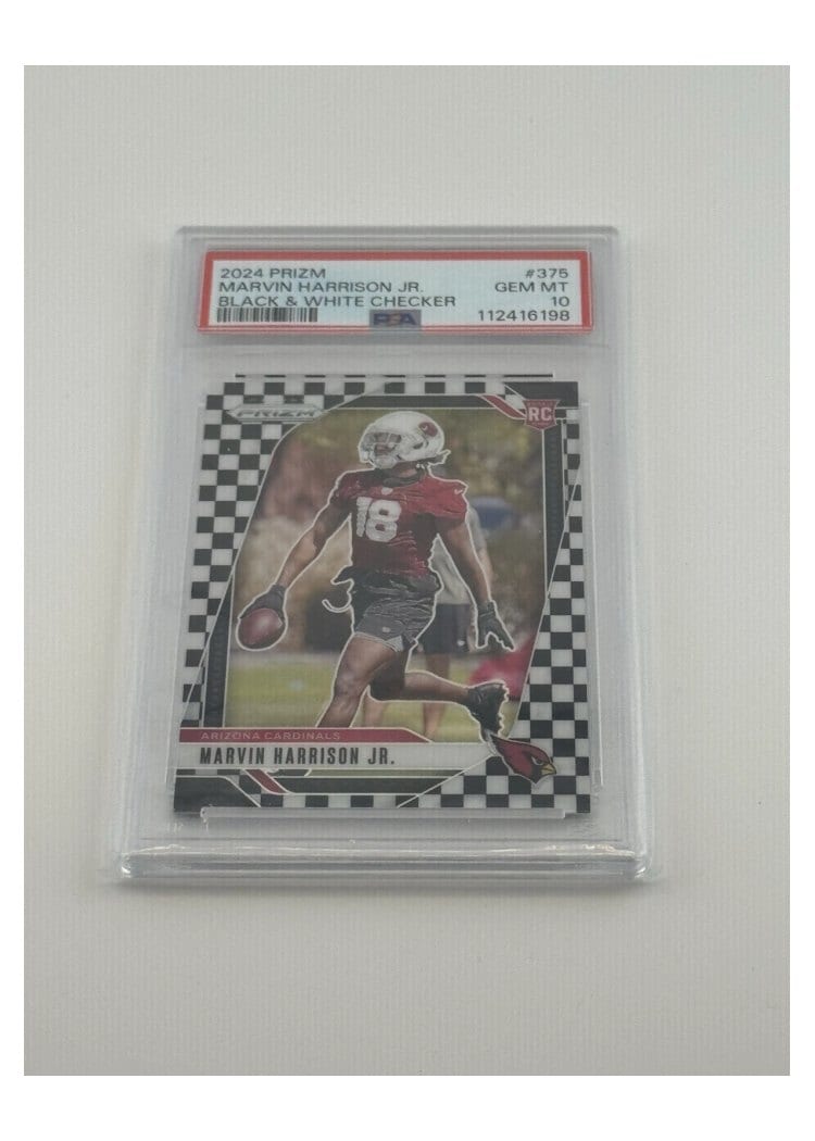 2024 Panini Prizm Base Set Marvin Harrison Jr. #375 card