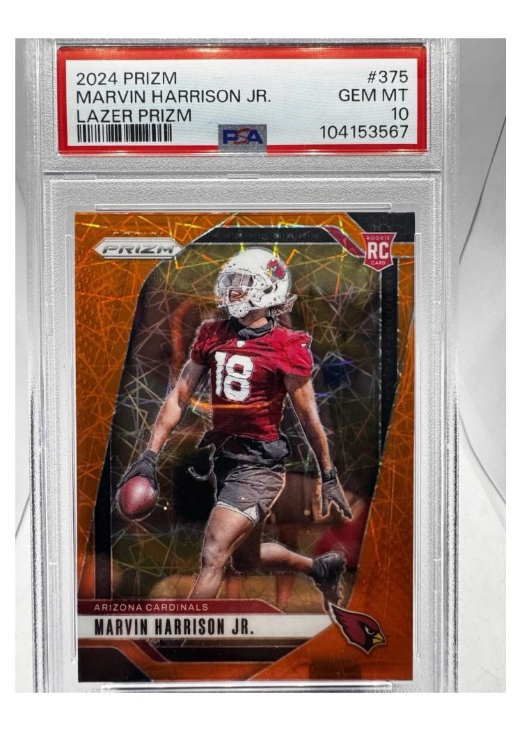 2024 Panini Prizm Base Set Marvin Harrison Jr. #375 card