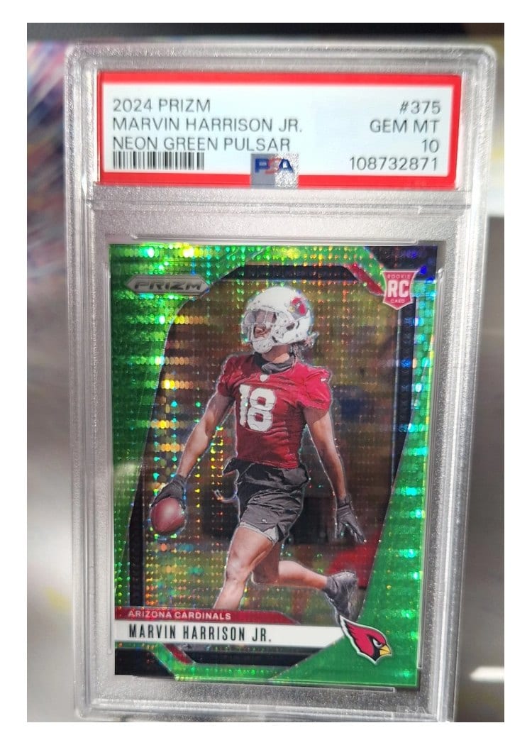 2024 Panini Prizm Base Set Marvin Harrison Jr. #375 card
