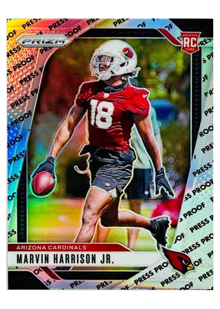 2024 Panini Prizm Base Set Marvin Harrison Jr. #375 card