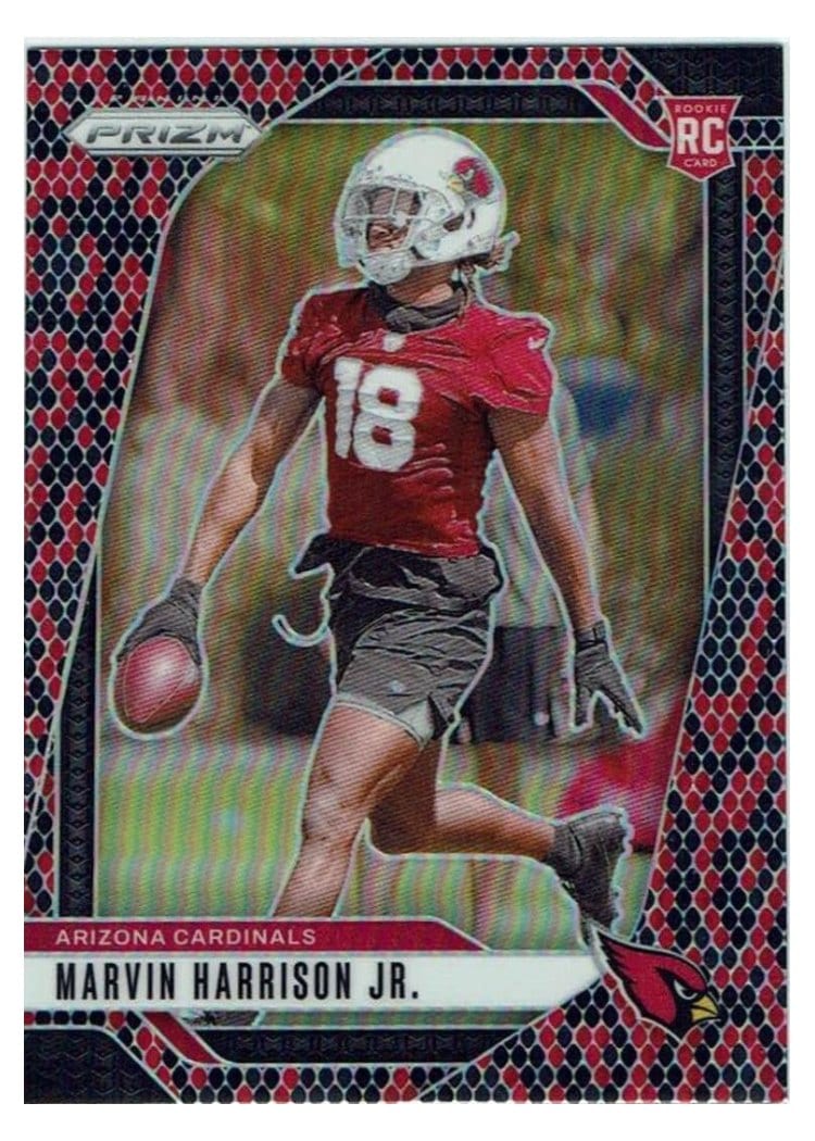 2024 Panini Prizm Base Set Marvin Harrison Jr. #375 card