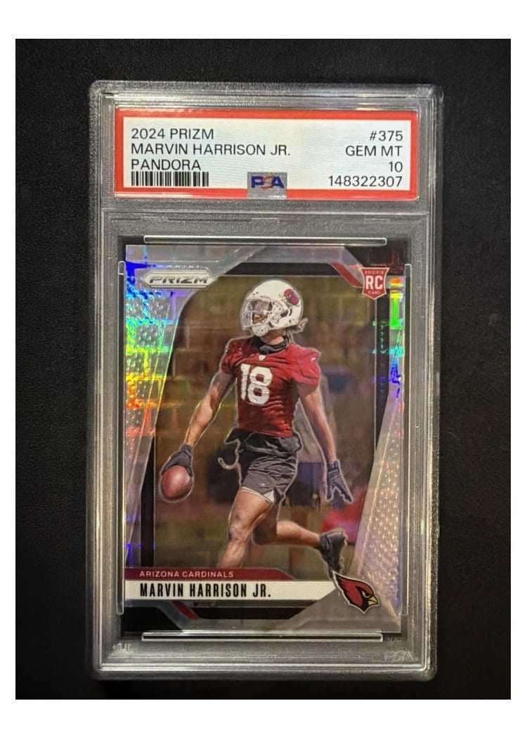 2024 Panini Prizm Base Set Marvin Harrison Jr. #375 card