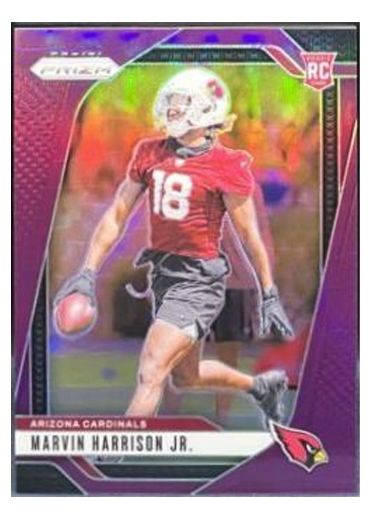2024 Panini Prizm Base Set Marvin Harrison Jr. #375 card