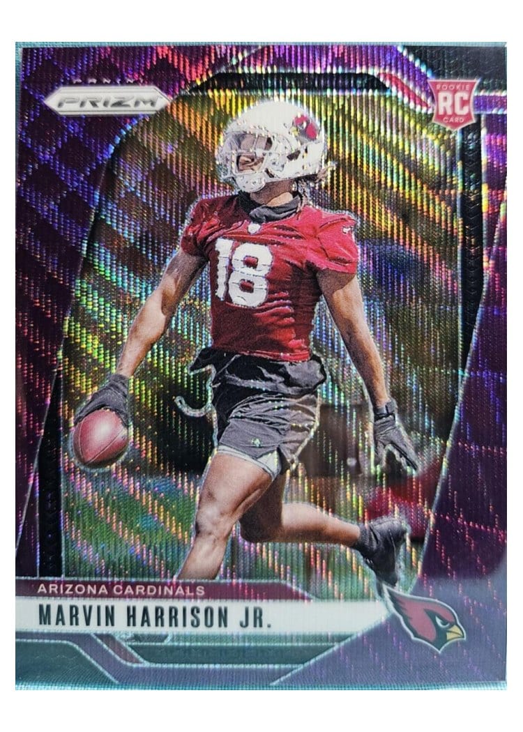2024 Panini Prizm Base Set Marvin Harrison Jr. #375 card