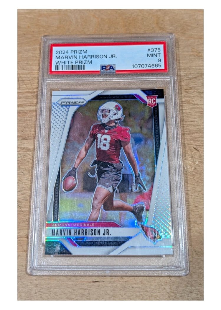 2024 Panini Prizm Base Set Marvin Harrison Jr. #375 card