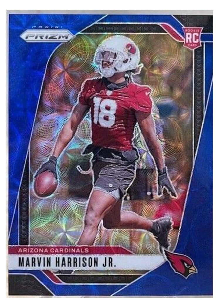 2024 Panini Prizm Base Set Marvin Harrison Jr. #375 card