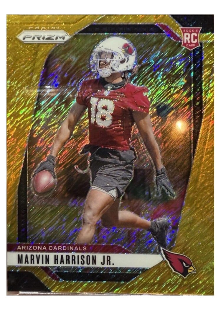 2024 Panini Prizm Base Set Marvin Harrison Jr. #375 card