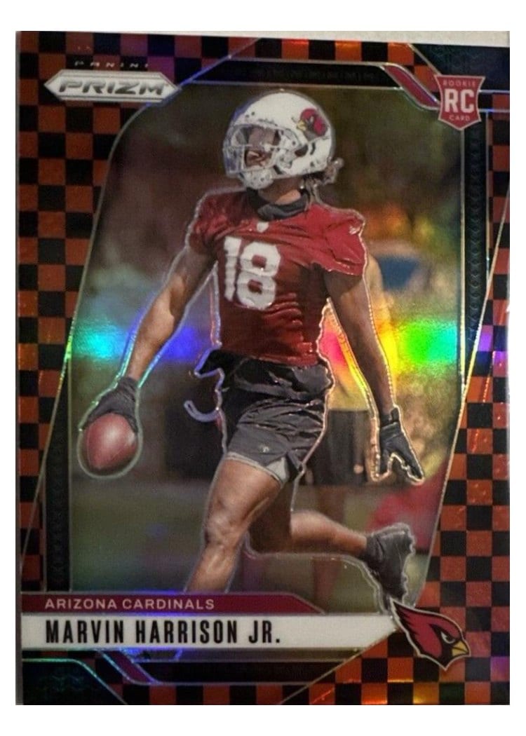 2024 Panini Prizm Base Set Marvin Harrison Jr. #375 card