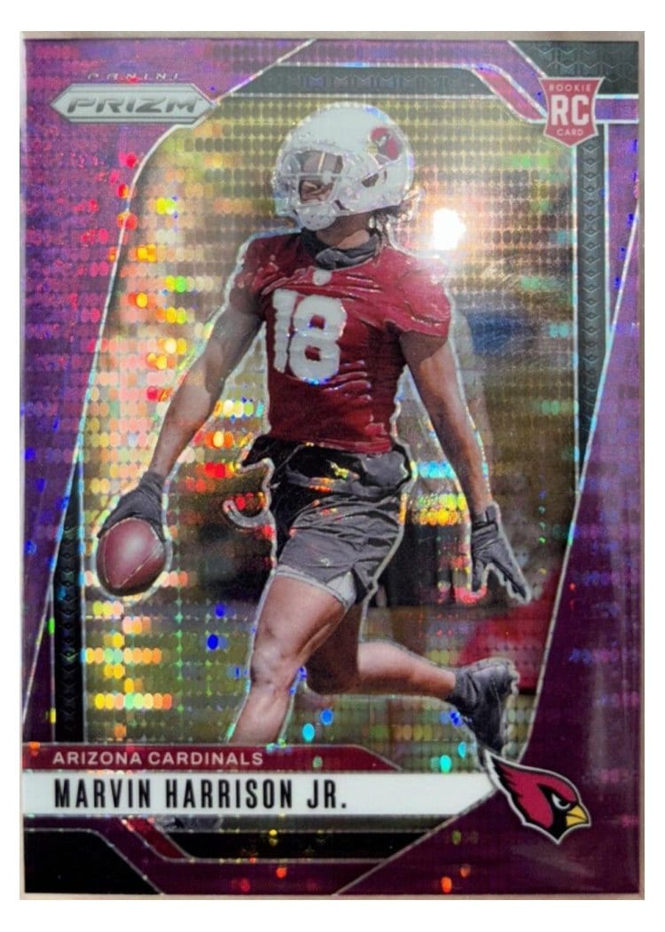 2024 Panini Prizm Base Set Marvin Harrison Jr. #375 card