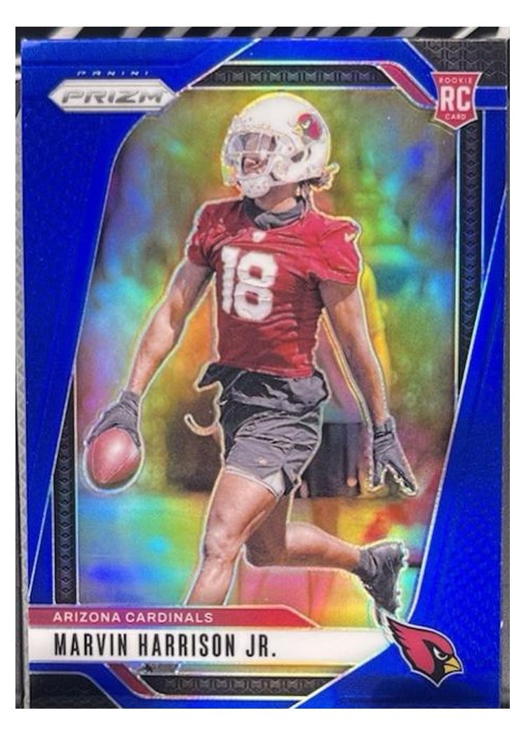 2024 Panini Prizm Base Set Marvin Harrison Jr. #375 card