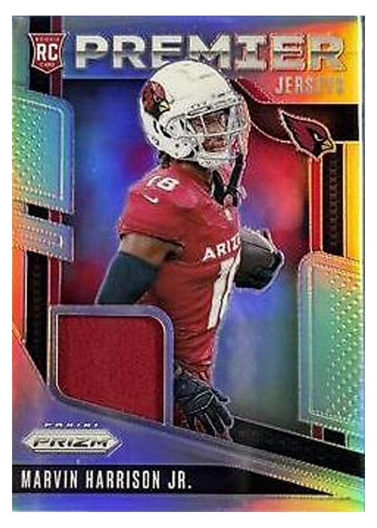 2024 Panini Prizm Premier Jerseys Marvin Harrison Jr. #PJ-MHJ card