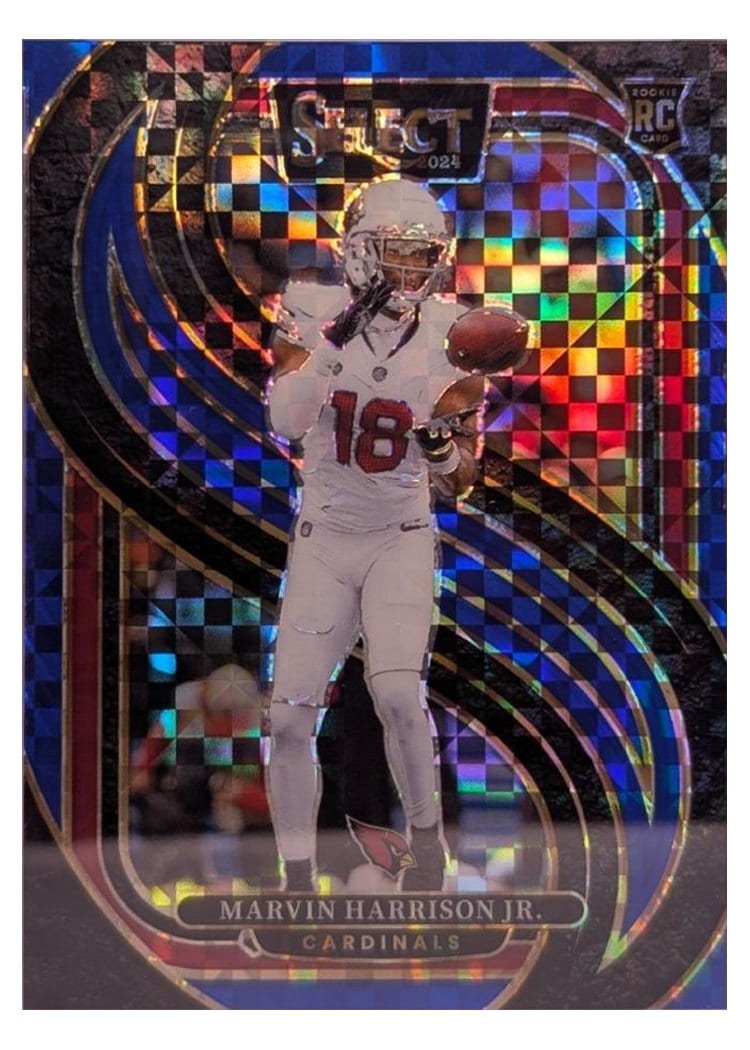 2024 Panini Select Base Set Marvin Harrison Jr. #115 card