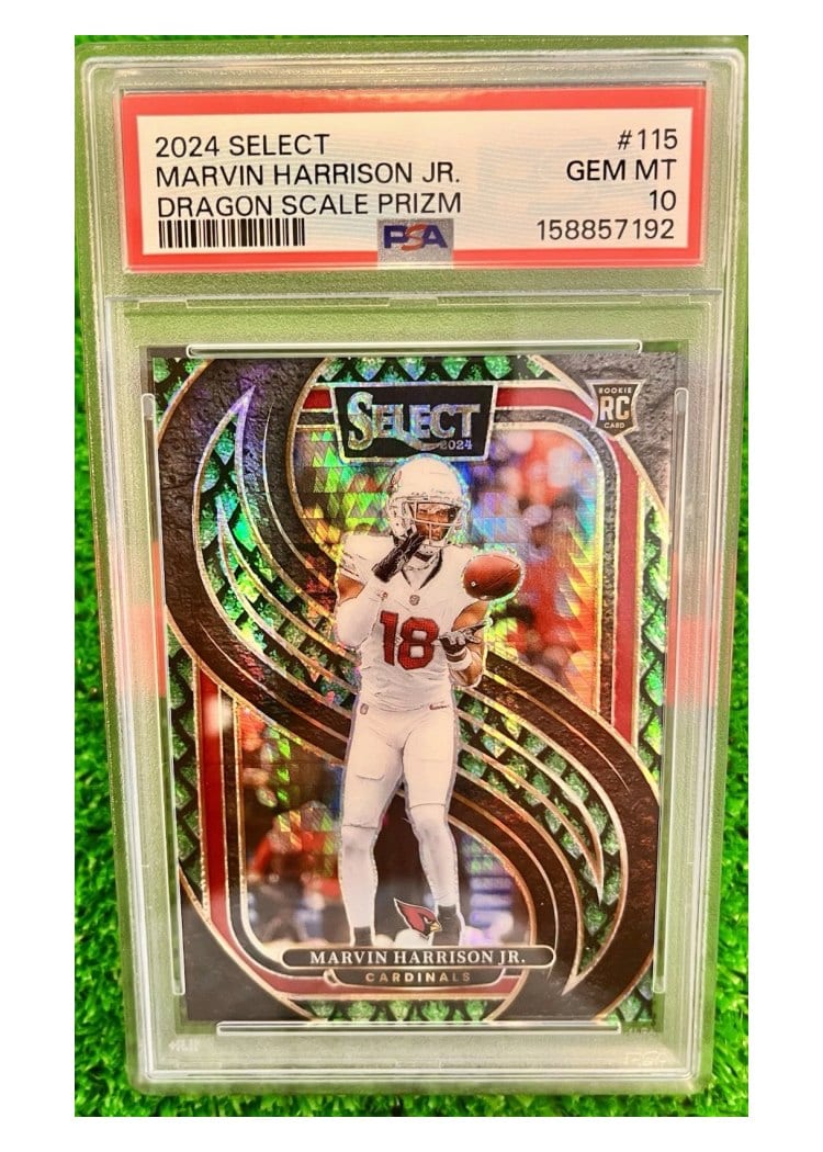 2024 Panini Select Base Set Marvin Harrison Jr. #115 card