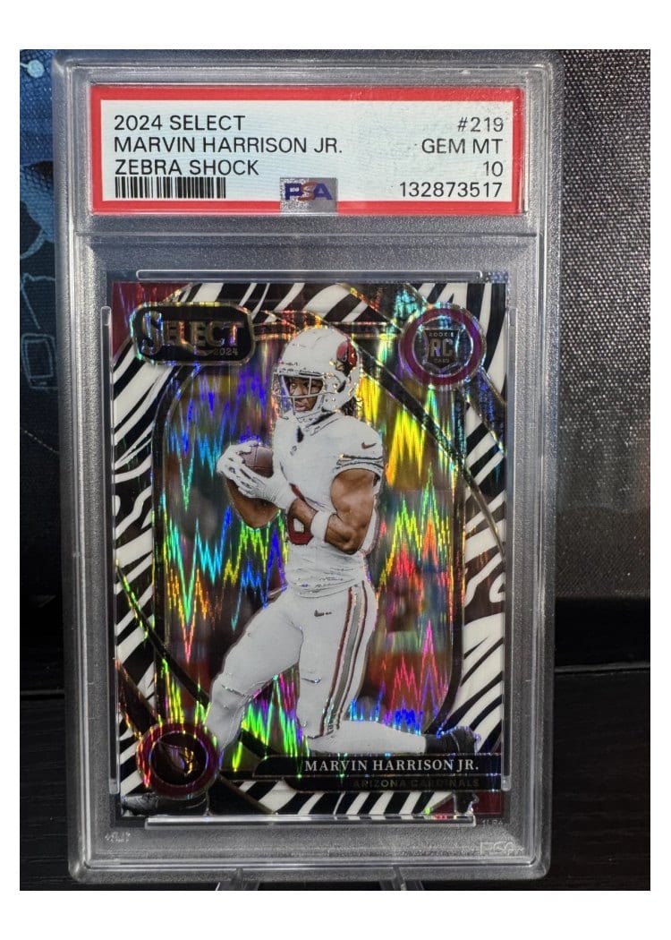 2024 Panini Select Base Set Marvin Harrison Jr. #219 card