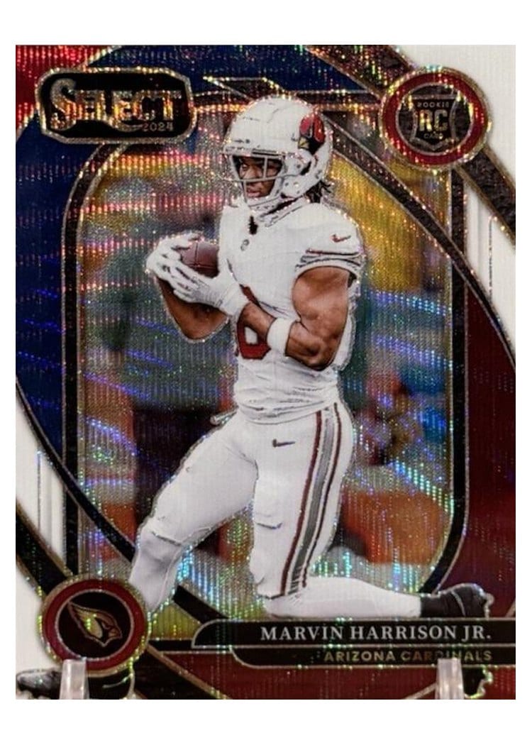 2024 Panini Select Base Set Marvin Harrison Jr. #219 card