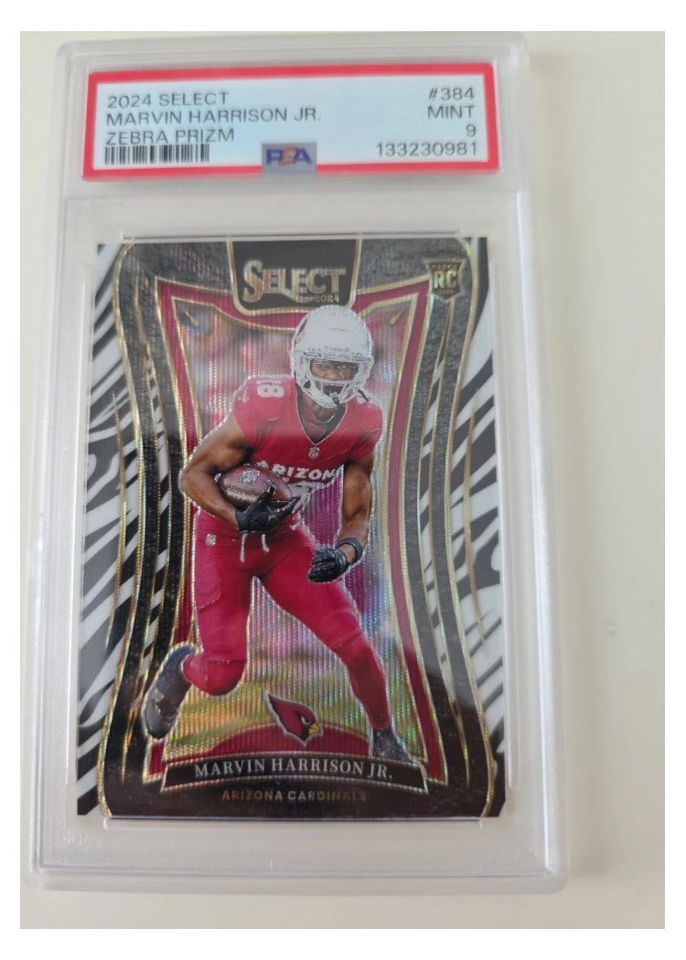 2024 Panini Select Base Set Marvin Harrison Jr. #384 card
