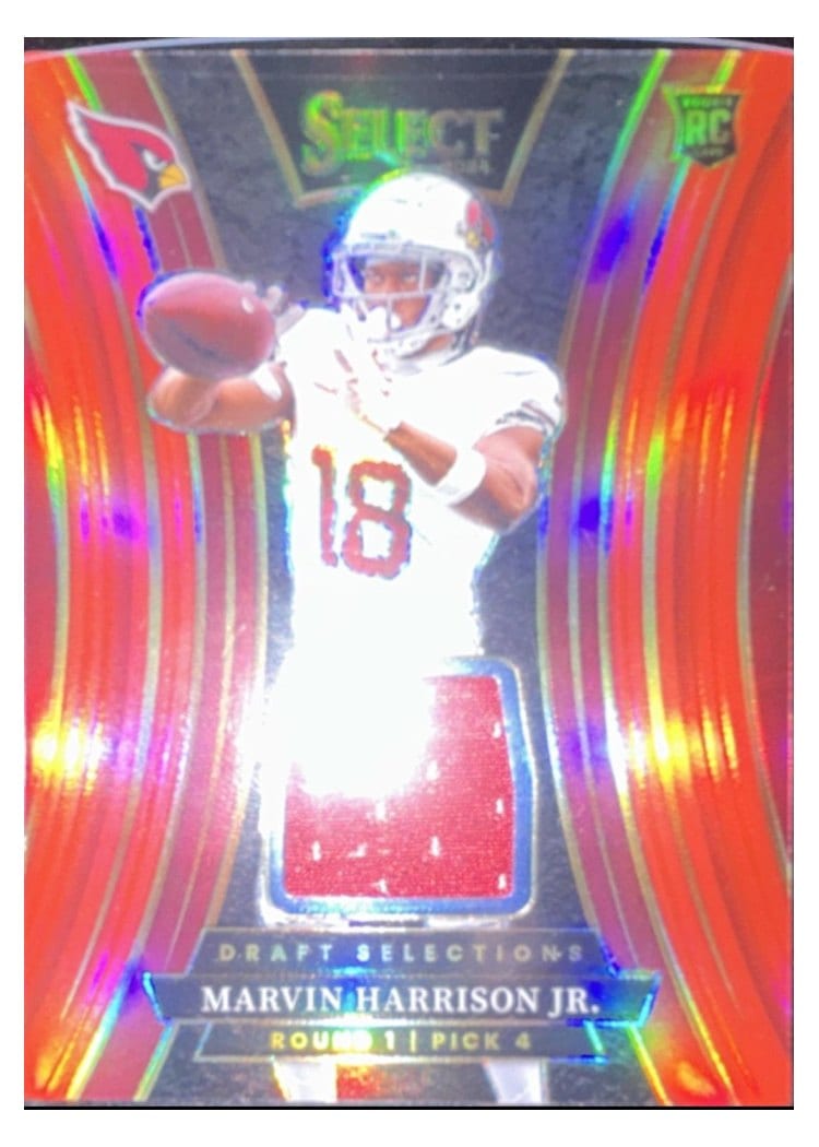 2024 Panini Select Draft Selections Memorabilia Marvin Harrison Jr. #6 card