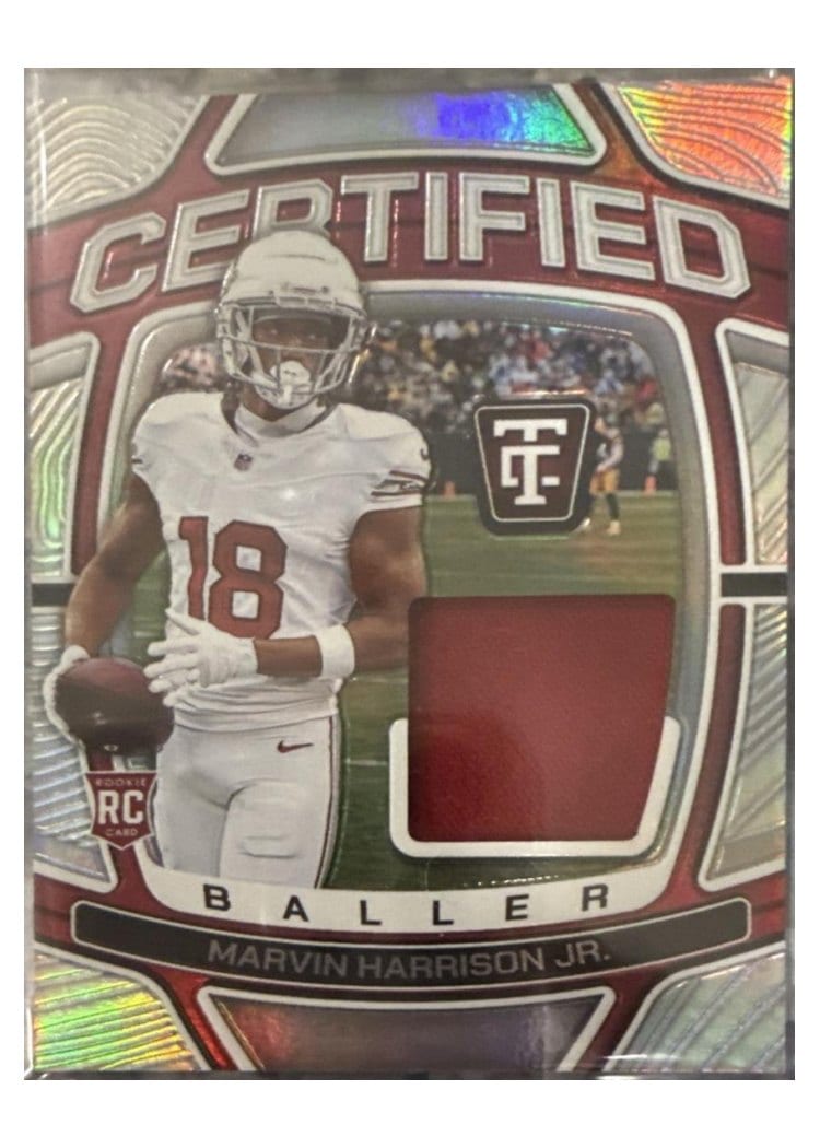 2024 Panini Totally Certified Certified Baller Marvin Harrison Jr. #8 card