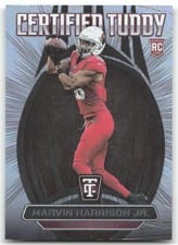 2024 Panini Totally Certified Certified Tuddy Marvin Harrison Jr. #1 card