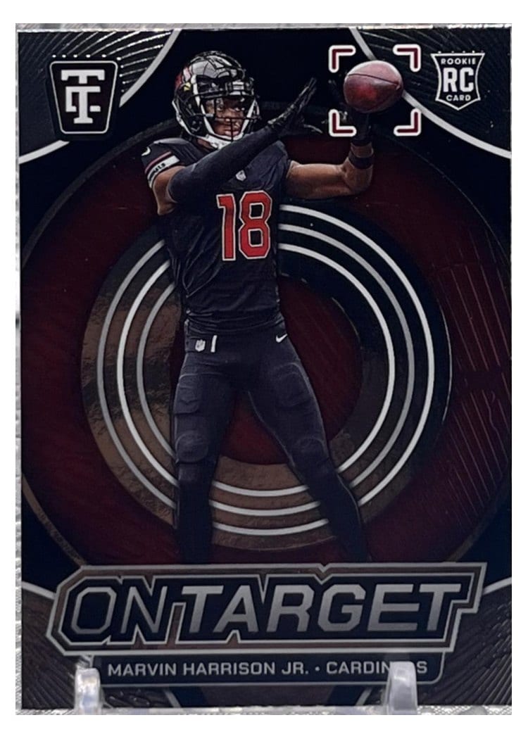 2024 Panini Totally Certified On Target Marvin Harrison Jr. #5 card