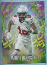 2024 Topps Chrome Let's Go! Marvin Harrison Jr. #LG-11 card