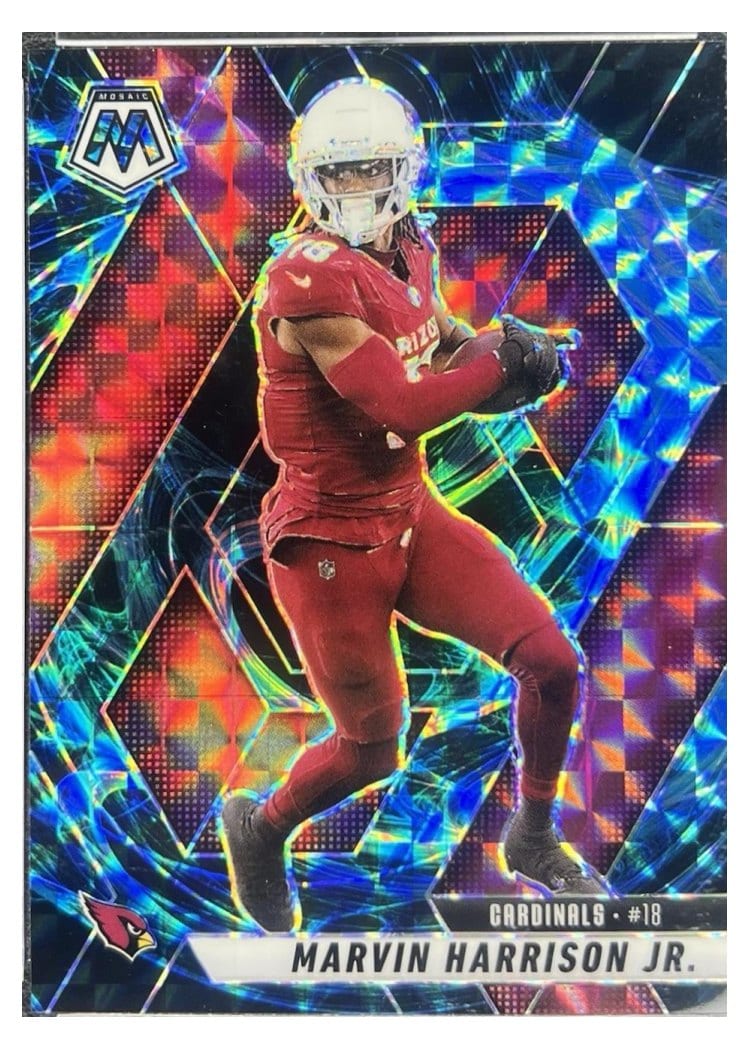 2025 Panini Mosaic Base Set Marvin Harrison Jr. #29 card