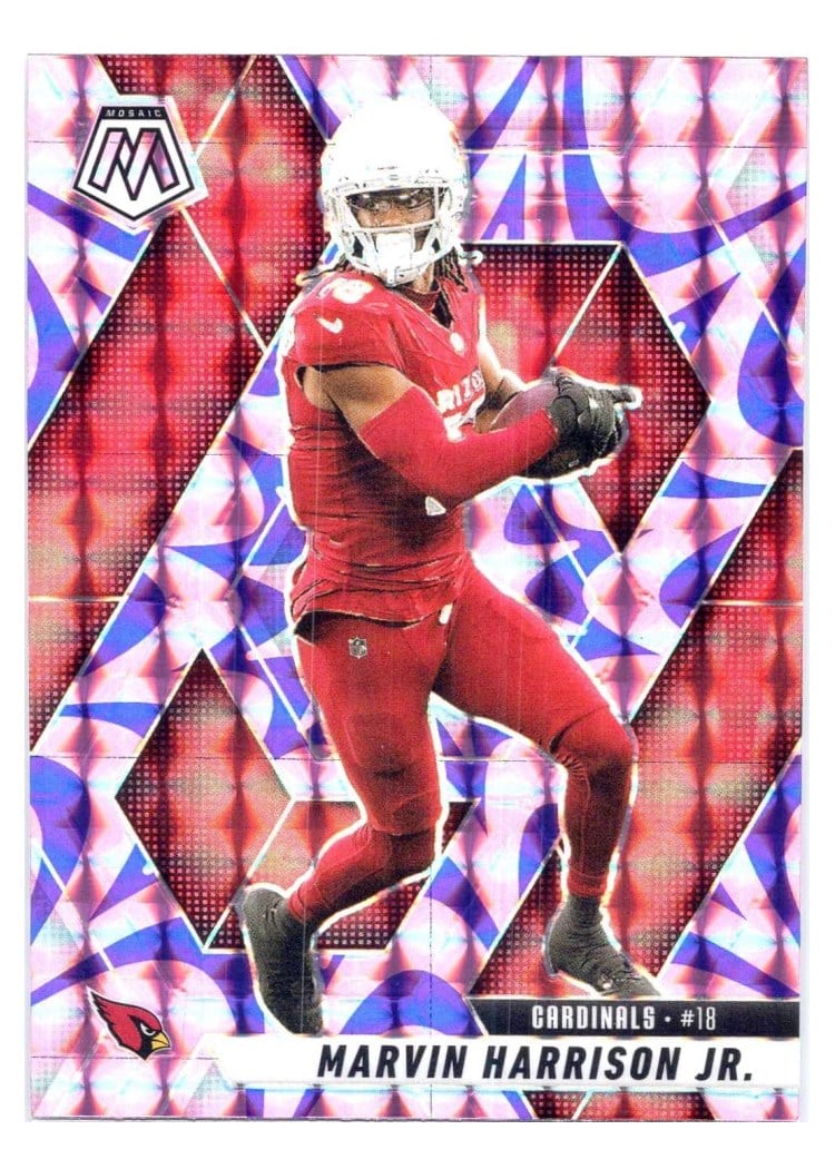 2025 Panini Mosaic Base Set Marvin Harrison Jr. #29 card