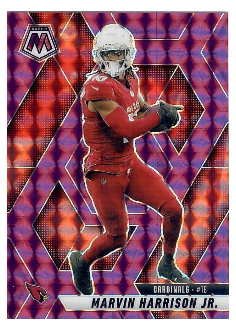 2025 Panini Mosaic Base Set Marvin Harrison Jr. #29 card