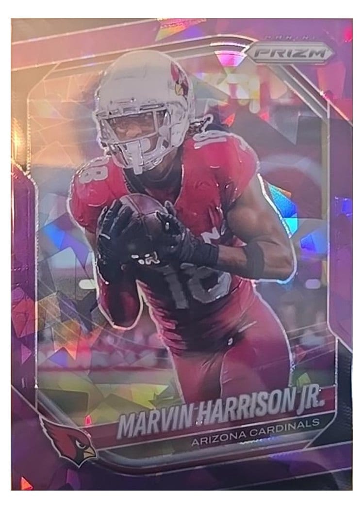 2025 Panini Prizm Base Set Marvin Harrison Jr. #28 card
