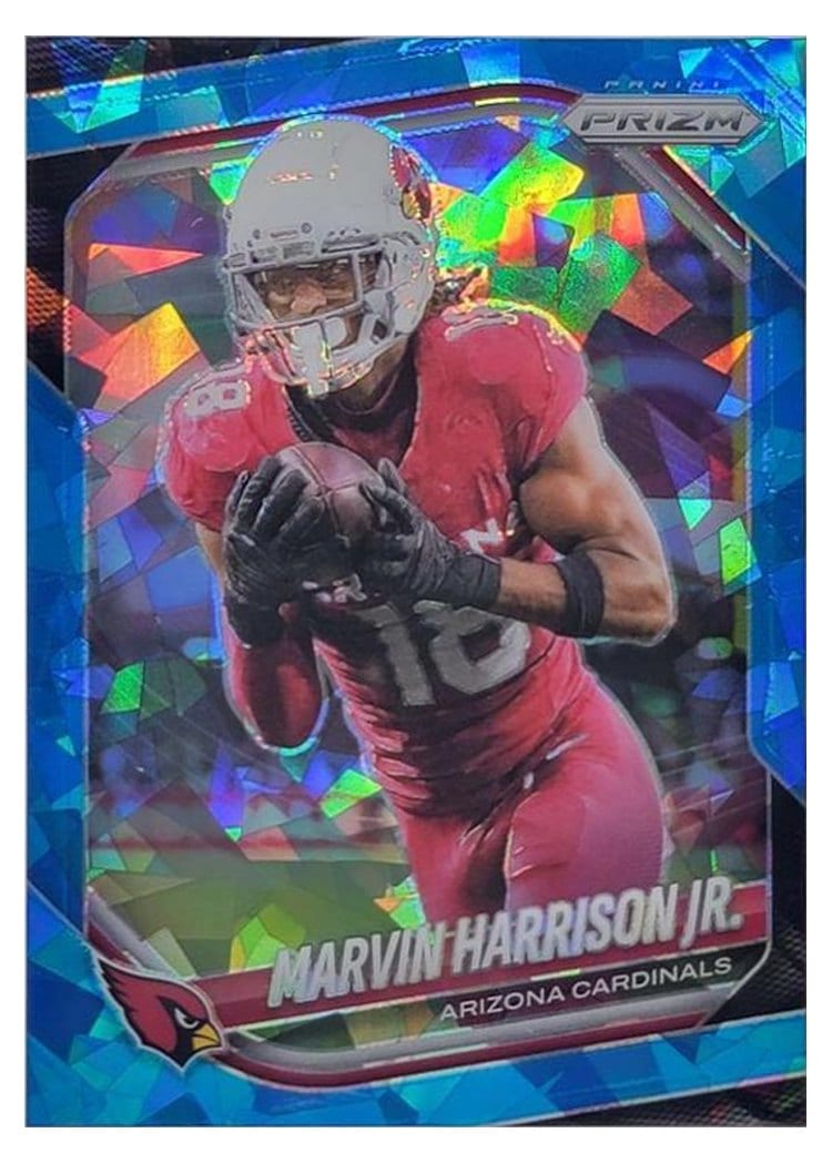 2025 Panini Prizm Base Set Marvin Harrison Jr. #28 card