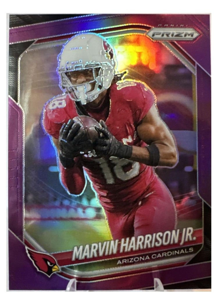2025 Panini Prizm Base Set Marvin Harrison Jr. #28 card