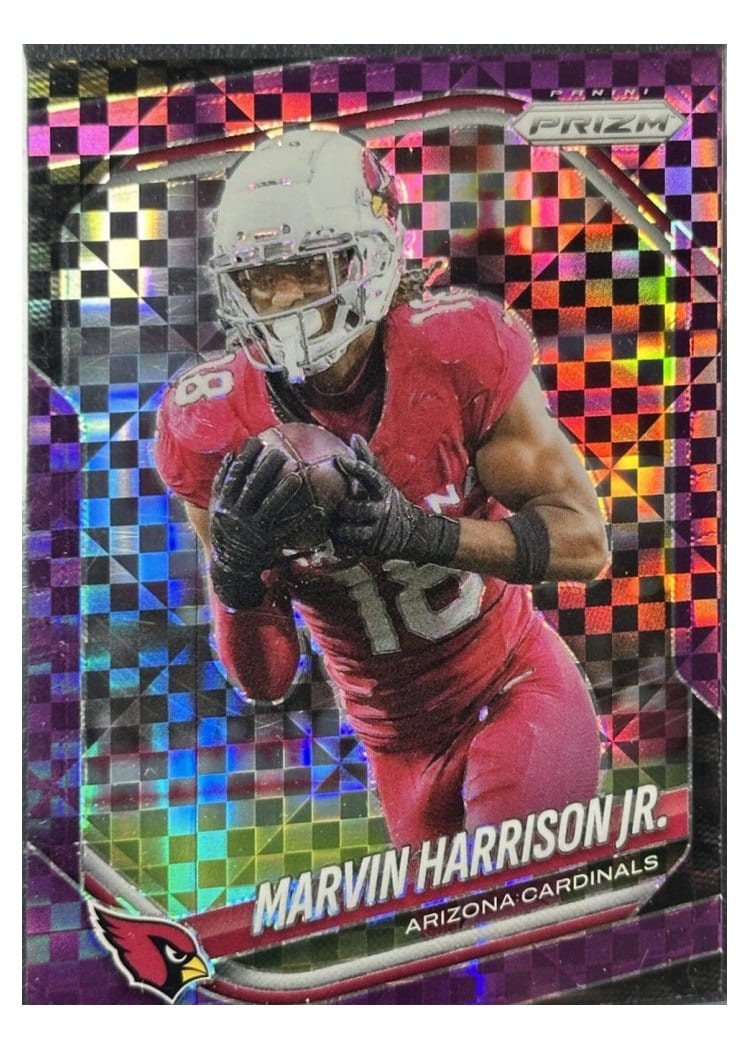 2025 Panini Prizm Base Set Marvin Harrison Jr. #28 card