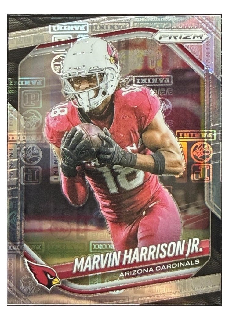 2025 Panini Prizm Base Set Marvin Harrison Jr. #28 card