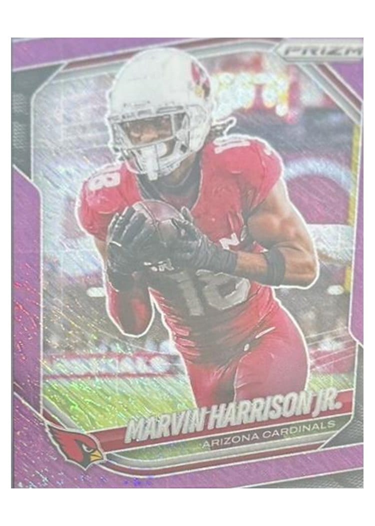 2025 Panini Prizm Base Set Marvin Harrison Jr. #28 card