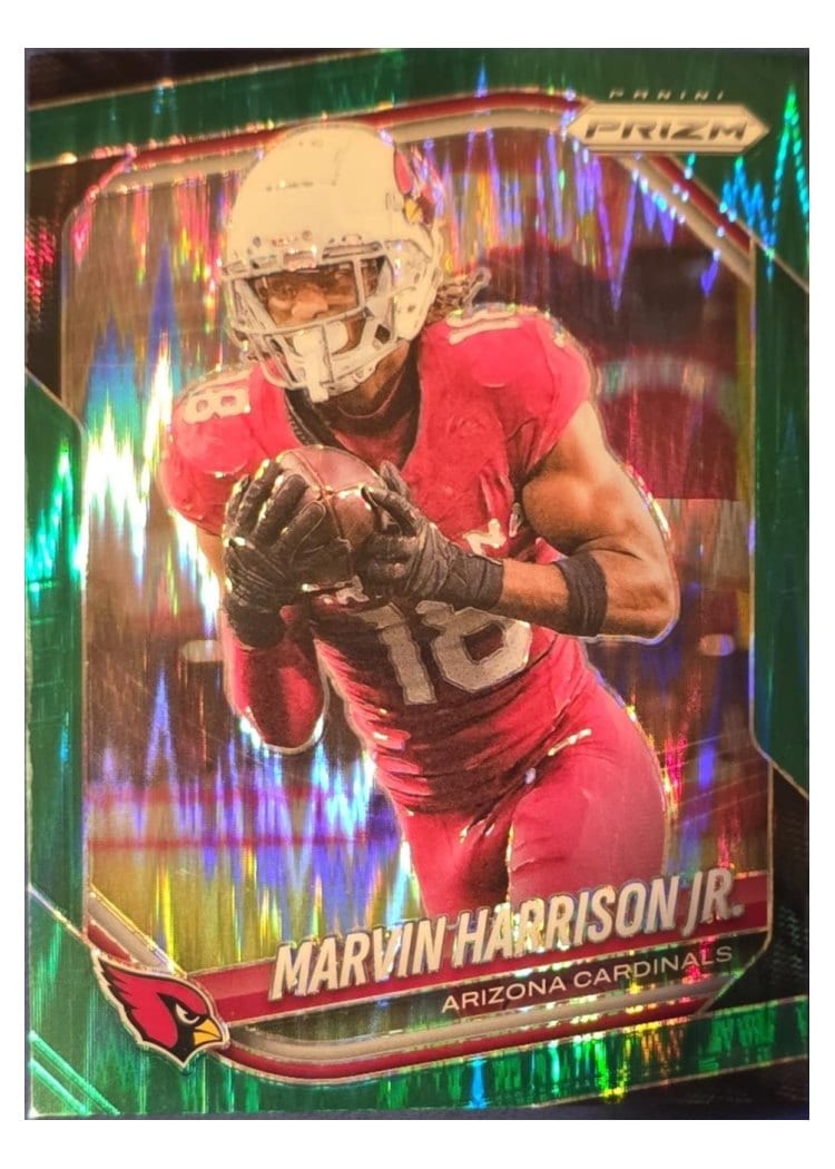 2025 Panini Prizm Base Set Marvin Harrison Jr. #28 card