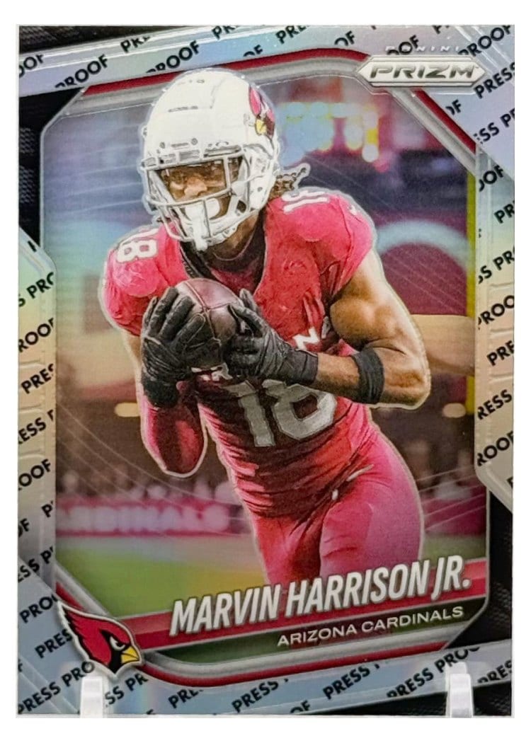 2025 Panini Prizm Base Set Marvin Harrison Jr. #28 card