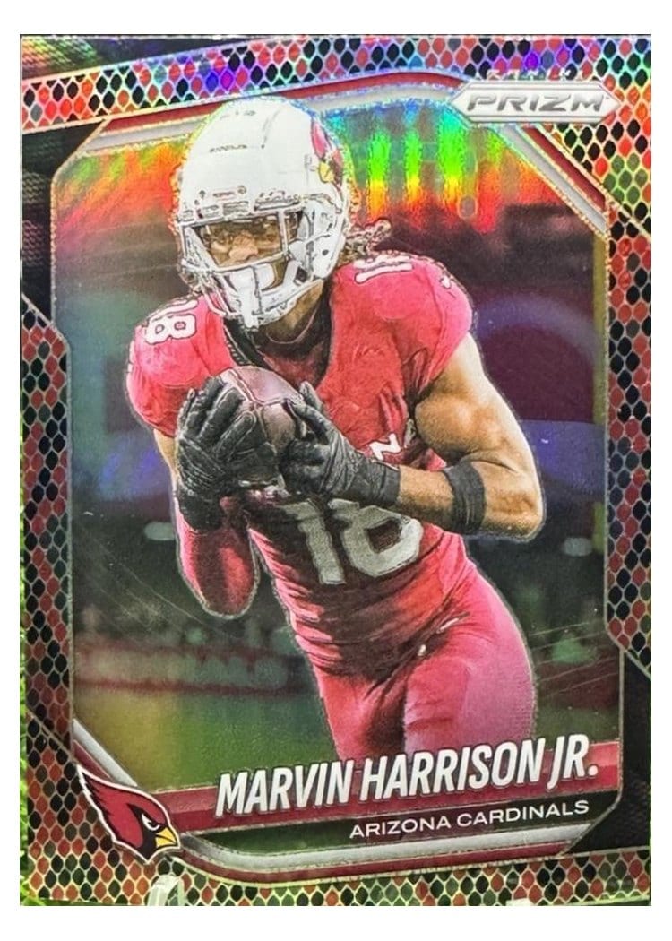 2025 Panini Prizm Base Set Marvin Harrison Jr. #28 card
