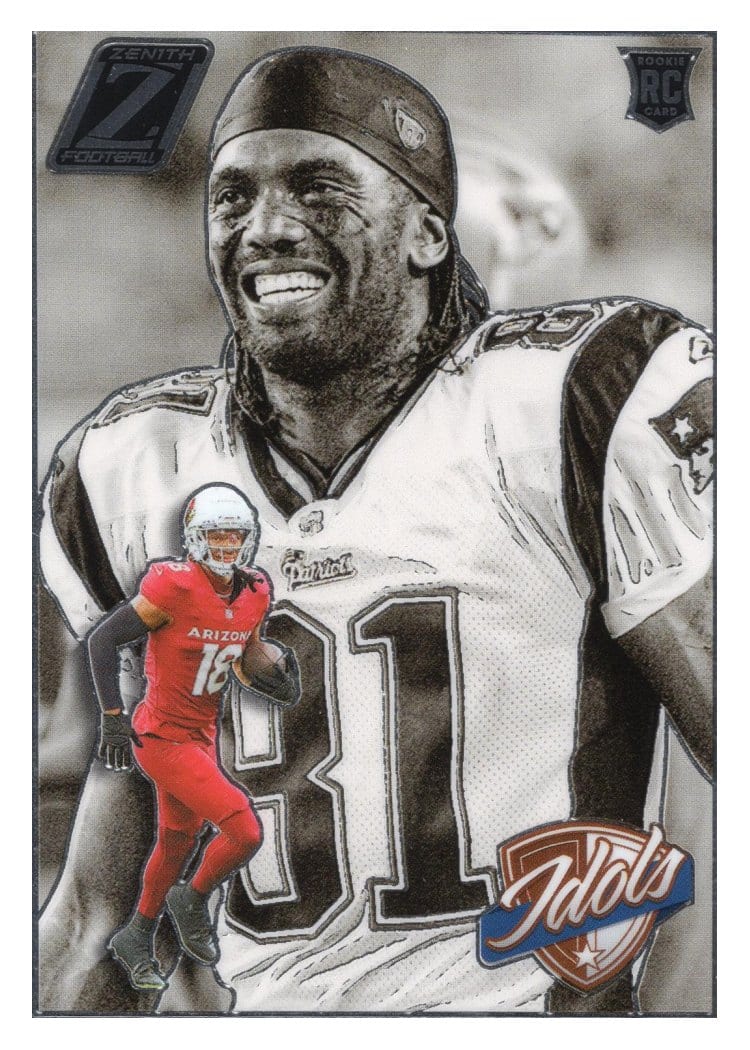 2024 Panini Zenith Idols Marvin Harrison Jr. / Randy Moss #12 card