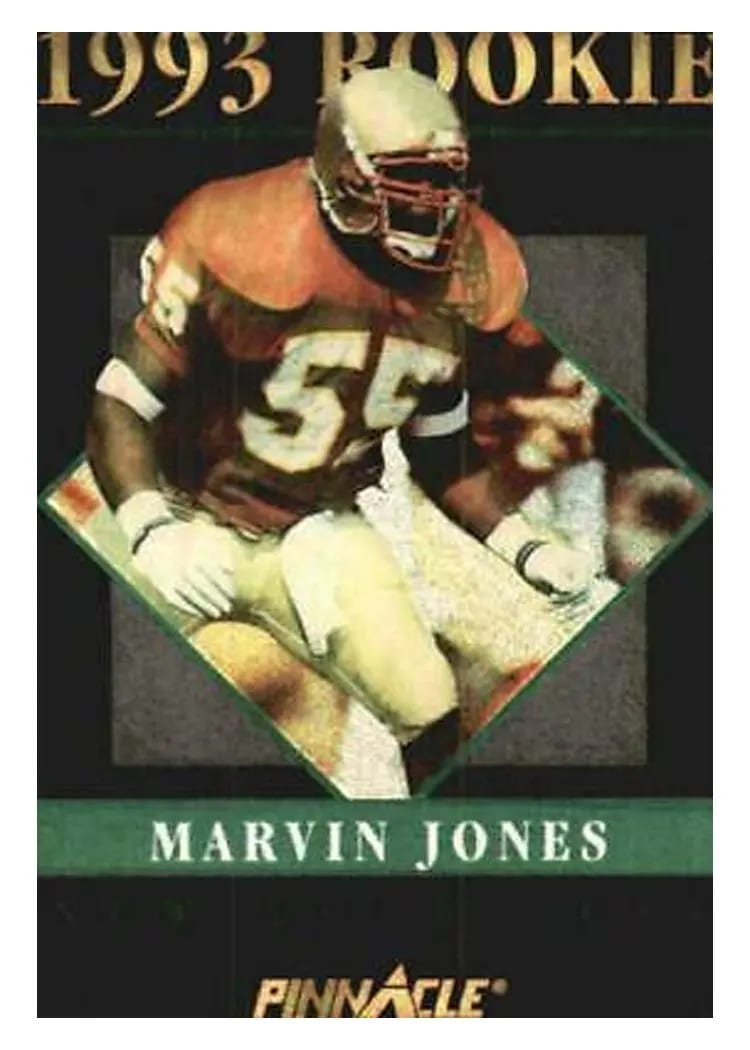 1993 Pinnacle Rookies Marvin Jones #15 card