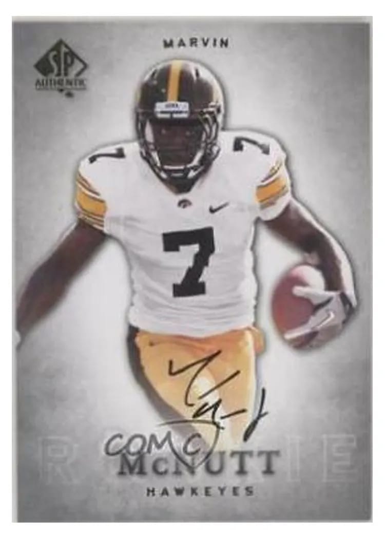 2012 SP Authentic Marvin McNutt #114 card