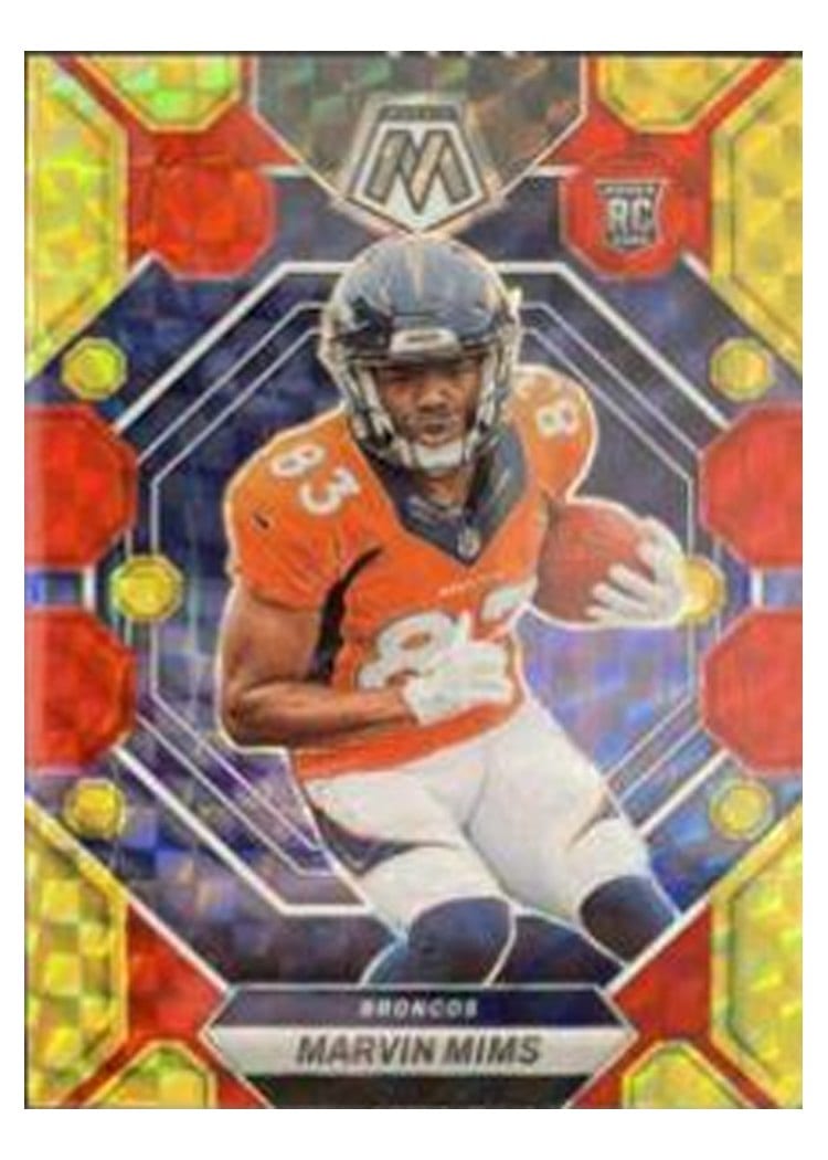 2023 Panini Mosaic Base Set Marvin Mims #346 card