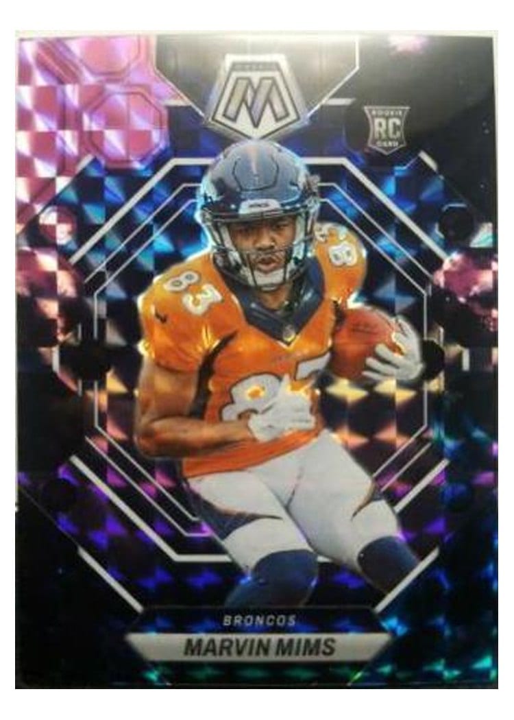 2023 Panini Mosaic Base Set Marvin Mims #346 card