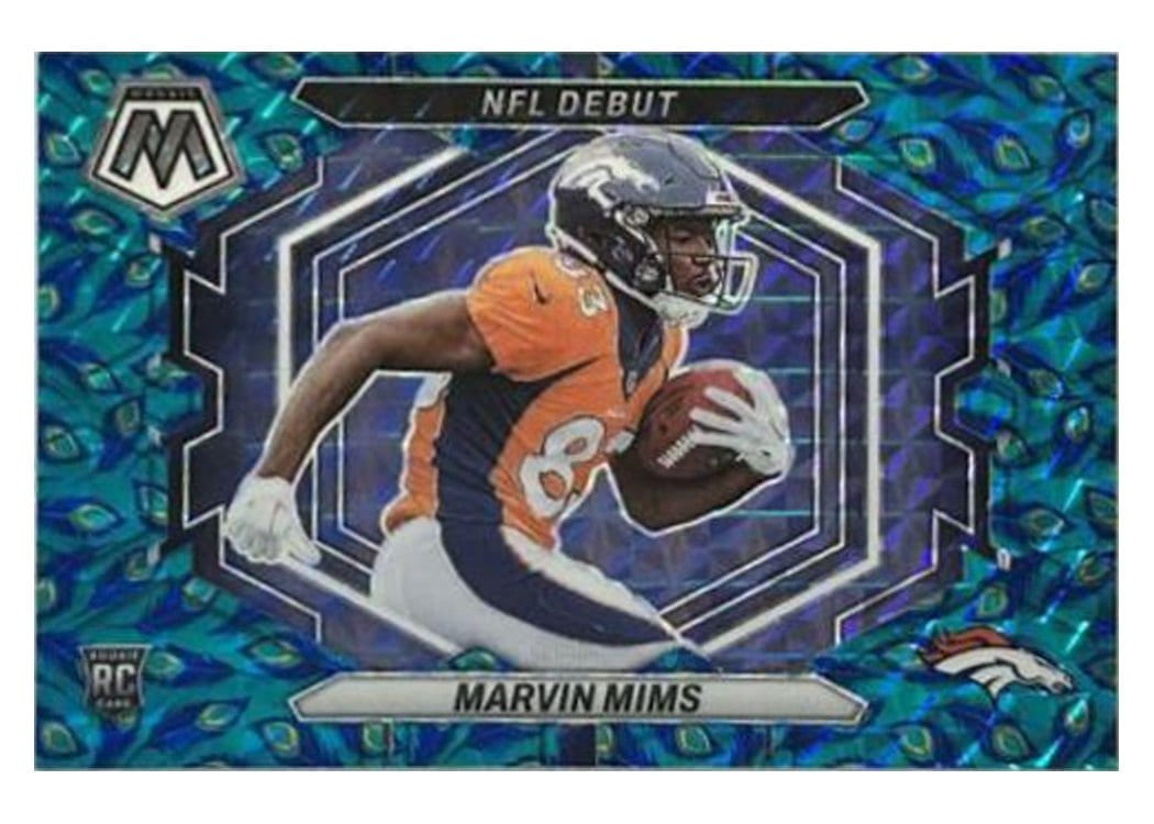 2023 Panini Mosaic Base Set Marvin Mims #346 card