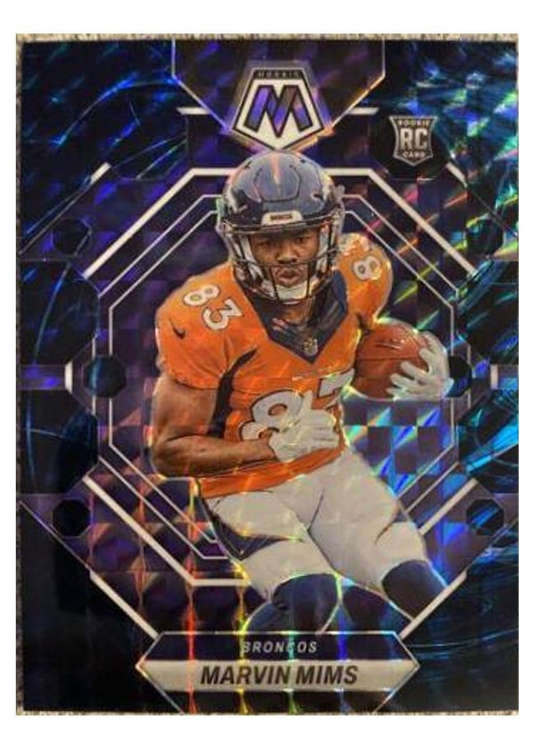 2023 Panini Mosaic Base Set Marvin Mims #346 card