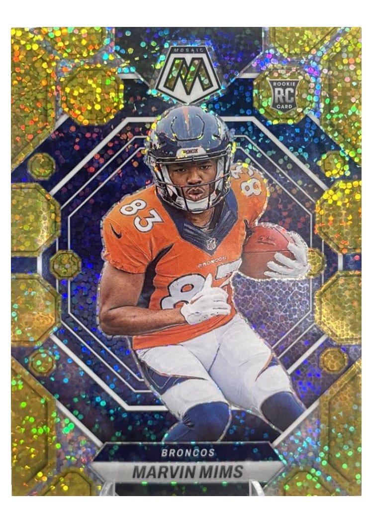 2023 Panini Mosaic Base Set Marvin Mims #346 card